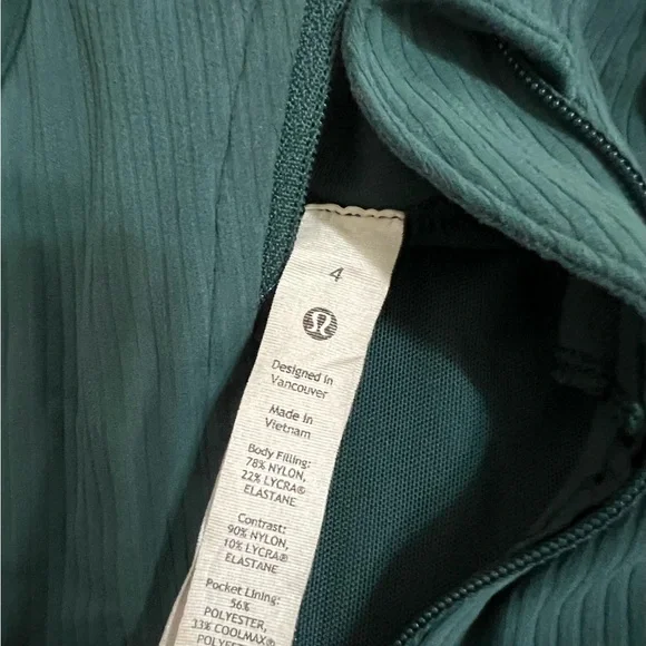 Lululemon Define Jacket Green Size 4 - Picture 4 of 4